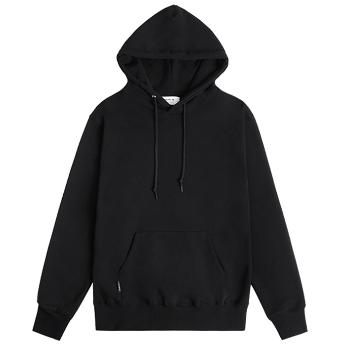 Men Black Pullover hoodie