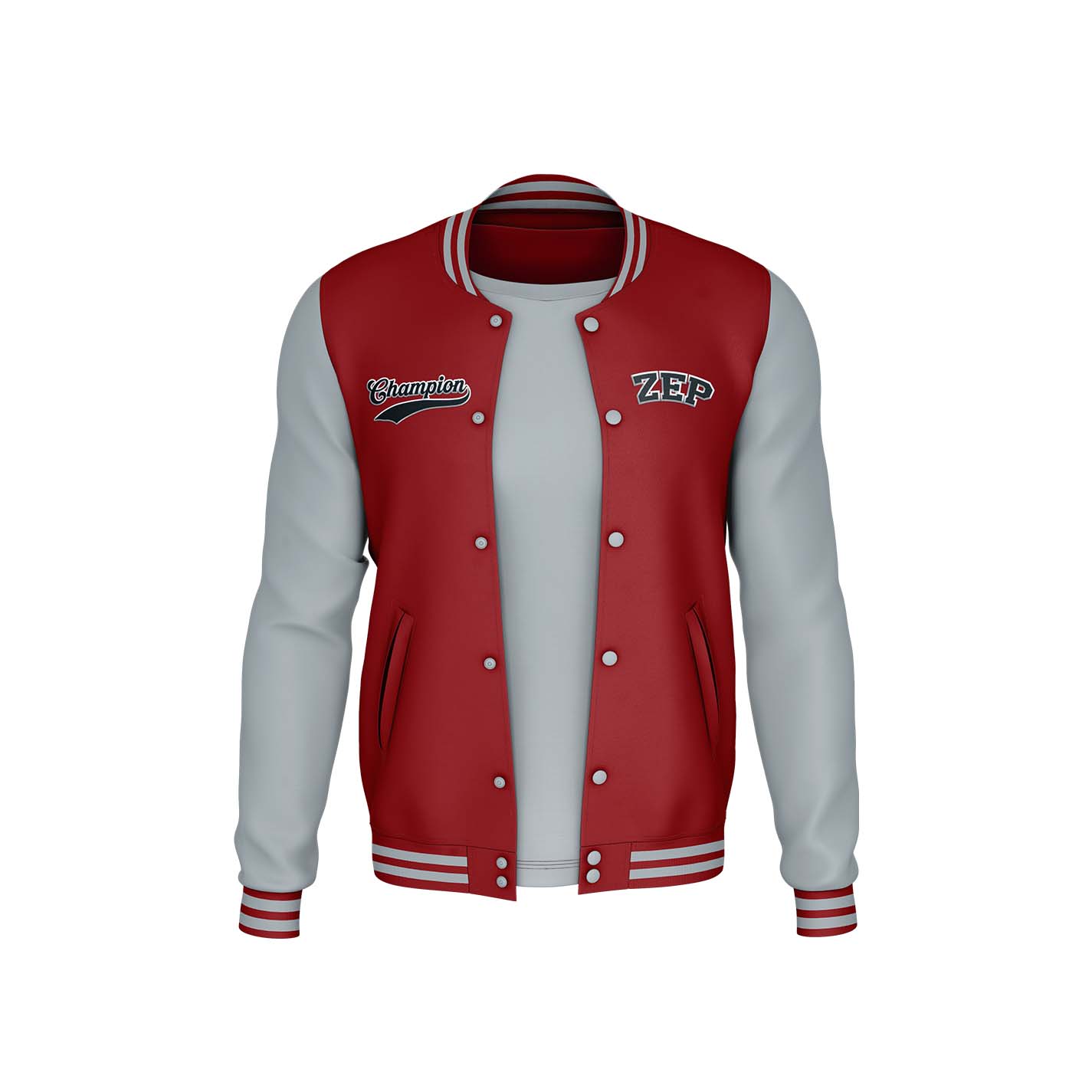 Varsity_Jacket_Red & Grey 1