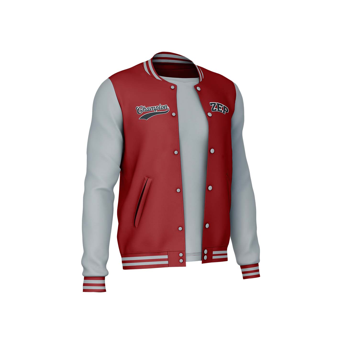 Varsity_Jacket_Red & Grey 2