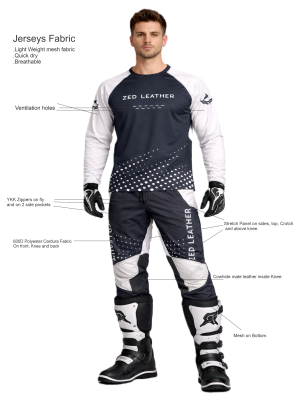 Alternative view of MX / Motocross set