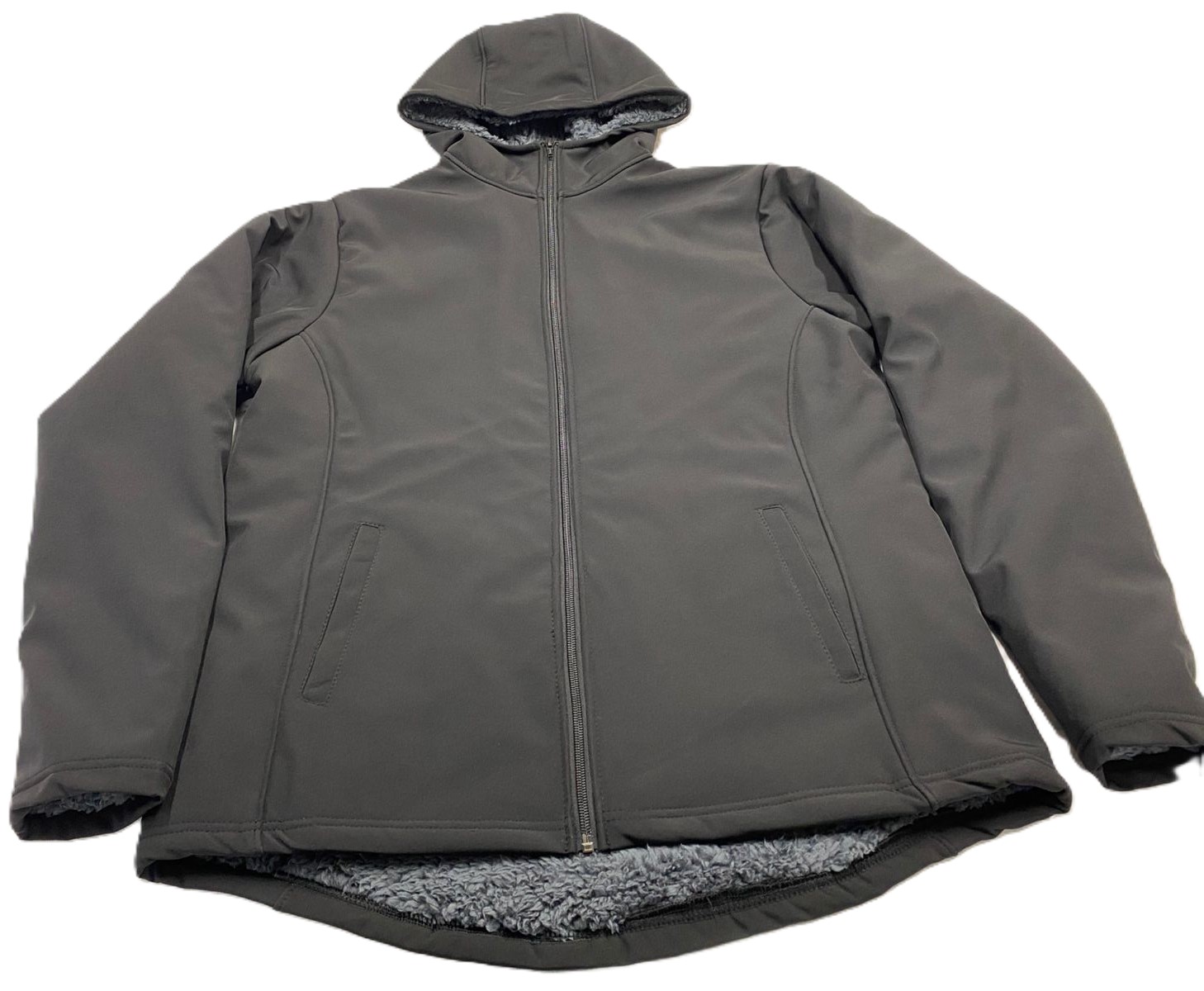 Hooded Fleece lining Jacket - Image 2