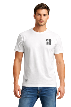 Screen Printed White t shirt