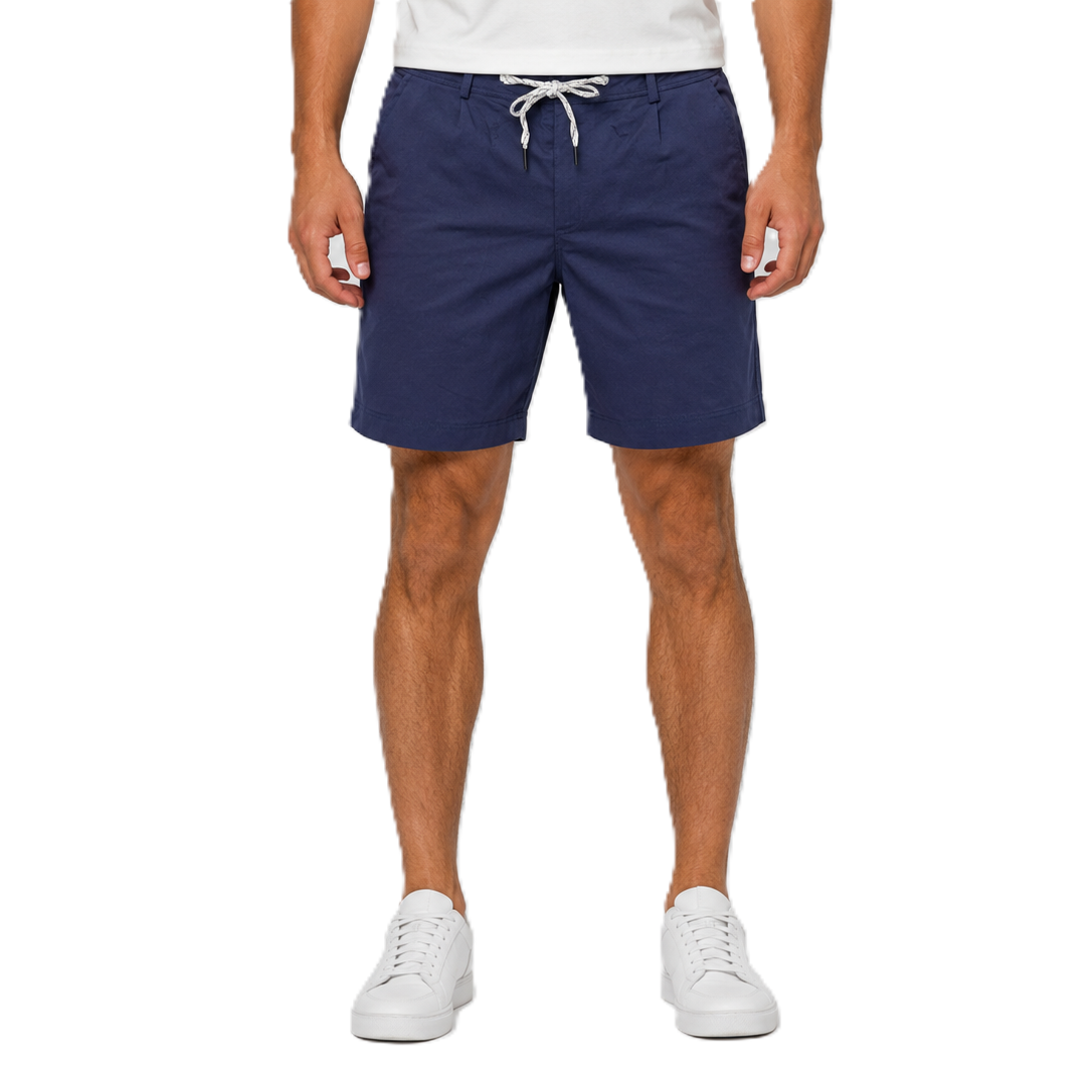 Cotton twill shorts