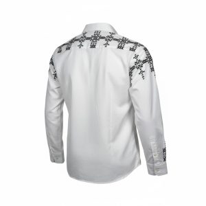 Alternative view of Button down Polyester Mesh Shirt